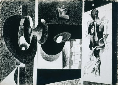 Nighttime, Enigma og Nostalgi av Arshile Gorky