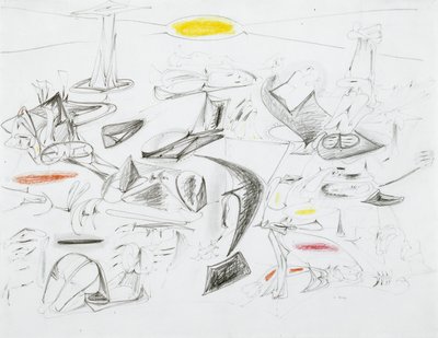 Virginia - Sommer av Arshile Gorky