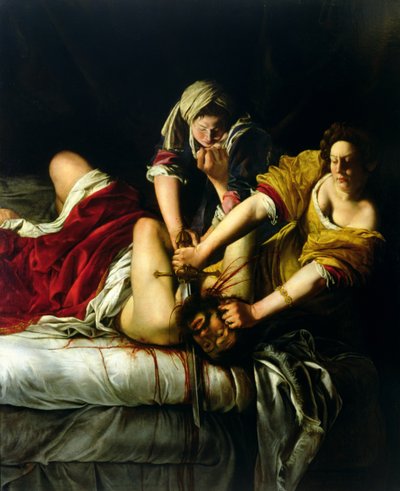 Judith og Holofernes av Artemisia Gentileschi