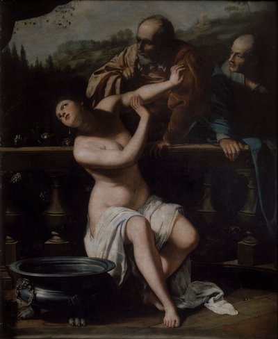 Susanna og de eldste av Artemisia Gentileschi