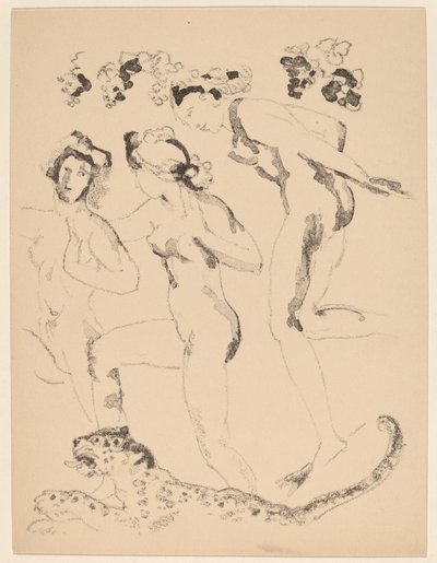 bakchanter av Arthur B. Davies