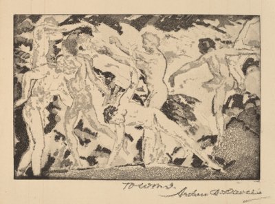 Av Caliban av Arthur B. Davies