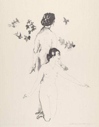 Sirkelduer av Arthur B. Davies