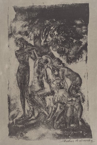 Jordens figurer av Arthur B. Davies