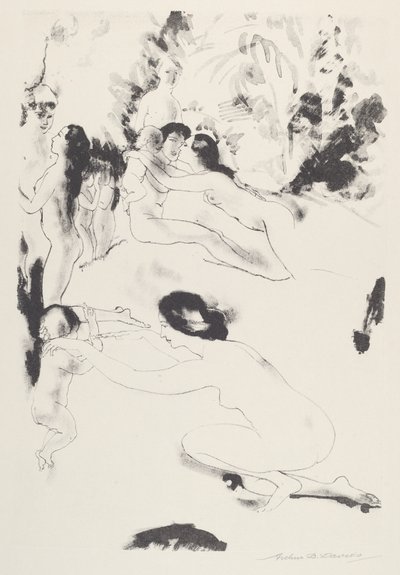 Bounties frukthage av Arthur B. Davies