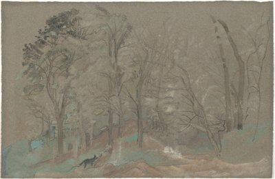 Det første snøfallet av Arthur B. Davies