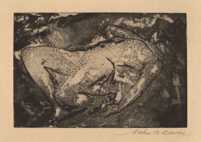 Tragisk figur av Arthur B. Davies