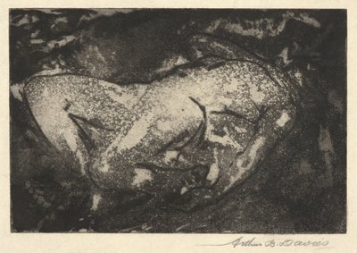 Tragisk figur av Arthur B. Davies