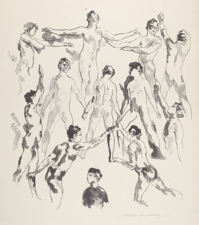 Tolv menn av Arthur B. Davies
