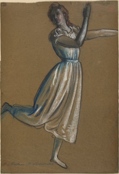 Kvinne danser av Arthur B. Davies