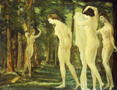 Cloud of Change, av Arthur Bowen Davies