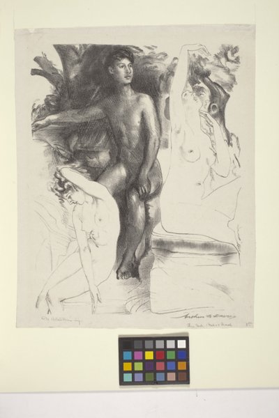 Dominion (litografi) av Arthur Bowen Davies
