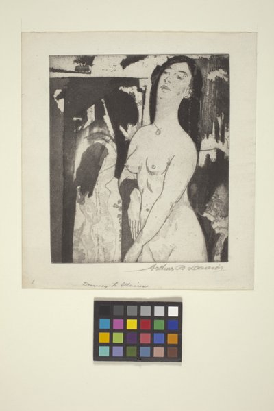 Doorway To Illusion (etsing og akvatint) av Arthur Bowen Davies