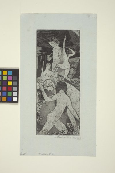 Fountain Of Youth (etsing og akvatint) av Arthur Bowen Davies