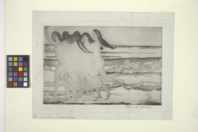 Sea Maidens (etsing og akvatint) av Arthur Bowen Davies