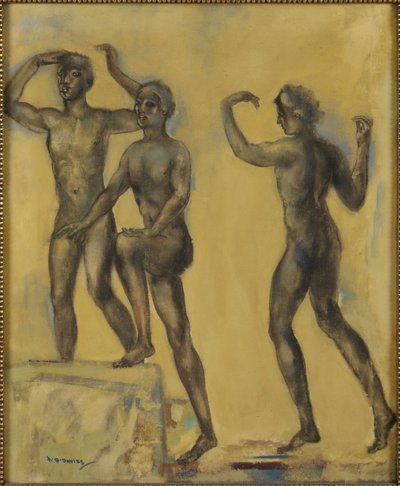 Der Morgenstern geht auf av Arthur Bowen Davies