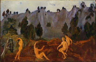 Orestes nøling av Arthur Bowen Davies