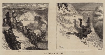 Bøffeljakt av Arthur Boyd Houghton