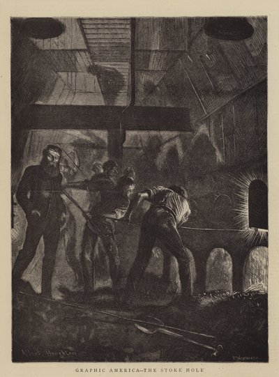 Grafisk Amerika, Stoke Hole av Arthur Boyd Houghton