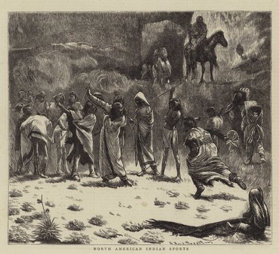 Nordamerikansk indisk idrett av Arthur Boyd Houghton