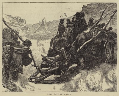 Utes i mars av Arthur Boyd Houghton