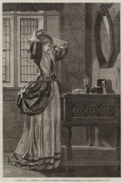 En tegning av Arthur C. H. Luxmoore