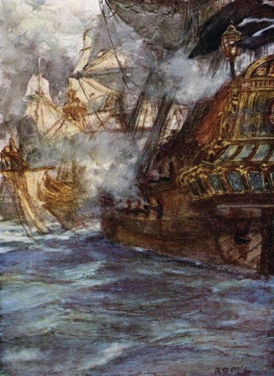 Avery, piraten, tar de to væpnede danske skipene av Arthur David McCormick