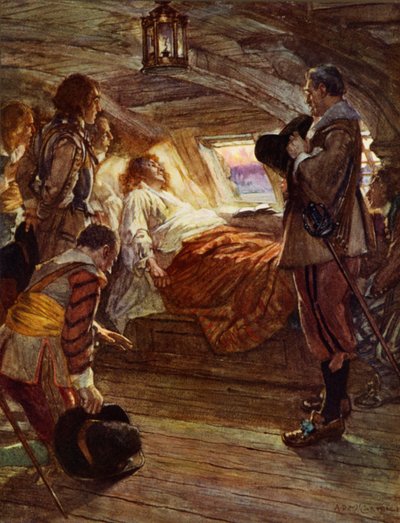 Admiral Blakes død av Arthur David McCormick