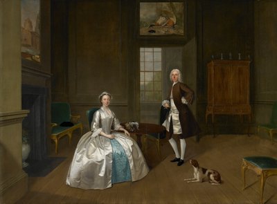 Mr og Mrs Atherton av Arthur Devis