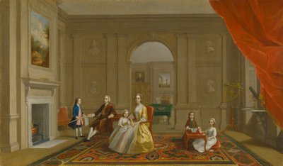 John Bacon-familien av Arthur Devis