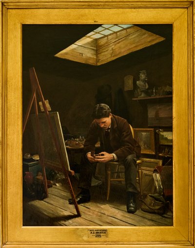 Kunstens dårlige belønning, den tomme pungen av Arthur Dickinson Brunton