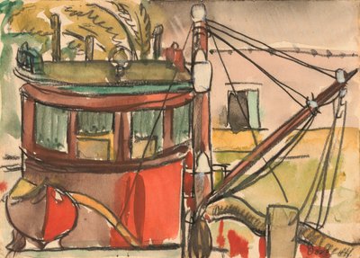 Oljetankskip II av Arthur Dove