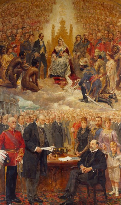 En allegori om det britiske imperiet av Arthur Drummond