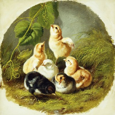 Kyllinger, 1863 av Arthur Fitzwilliam Tait