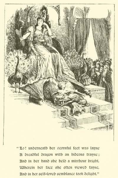 Røde Kors-ridderen, The House of Pride (gravering) av Arthur George Walker