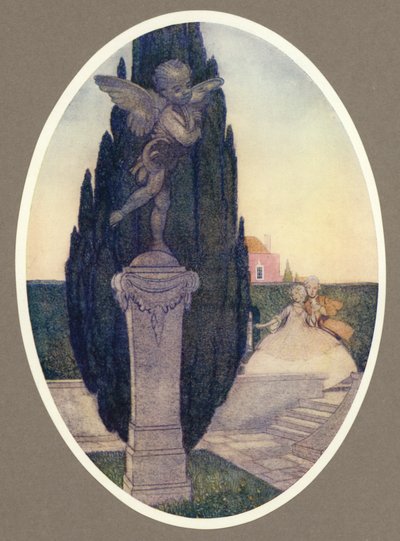 Komme unna! kom, søte kjærlighet! (farge litho) av Arthur George Watts