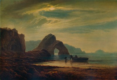 Gilters Point, Tenby, av Moonlight, 1872-1874, 1935 av Arthur Gilbert