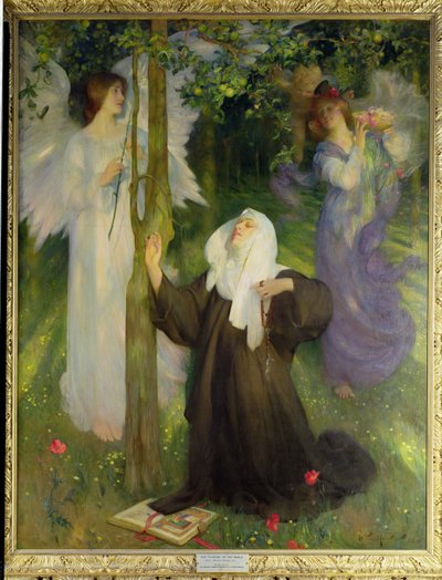 Klosteret eller verden, 1896 av Arthur Hacker