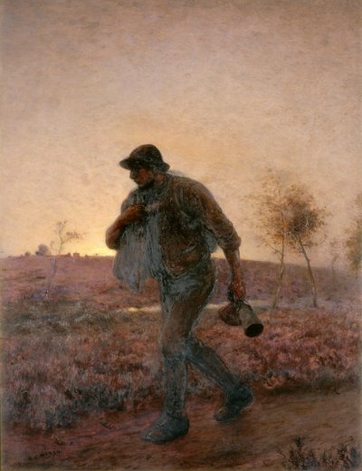 The Ploughman Homeward tråkker sin trette vei av Arthur Hardwick Marsh