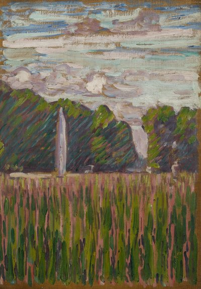Fontene i en park av Arthur Haythorne Studd