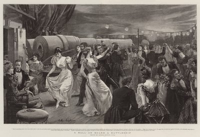 En ball om bord på et slagskip av Arthur Hopkins