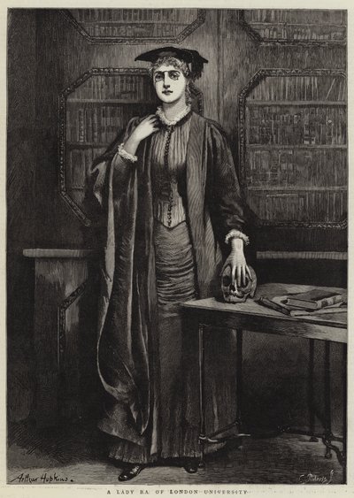 En dame BA fra London University av Arthur Hopkins