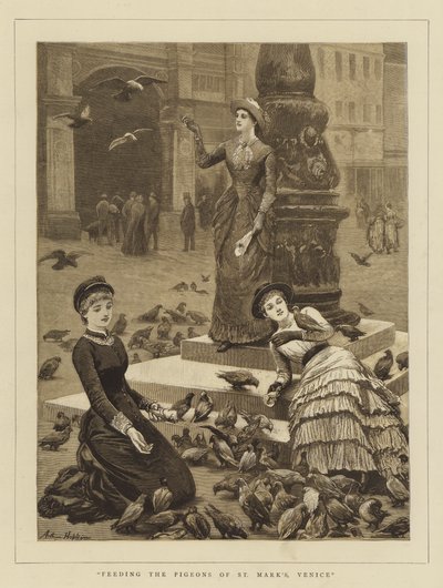 Mating av duene fra St Mark