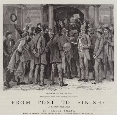 Fra post til mål, en racingromantikk av Arthur Hopkins