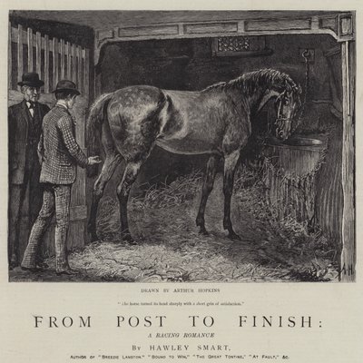 Fra post til mål, en racingromantikk av Arthur Hopkins