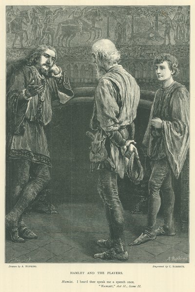 Illustrasjon for Hamlet av Arthur Hopkins