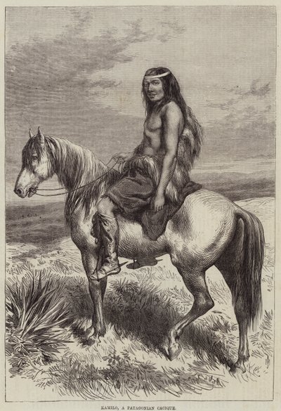 Kamilo, en patagonsk Cacique av Arthur Hopkins