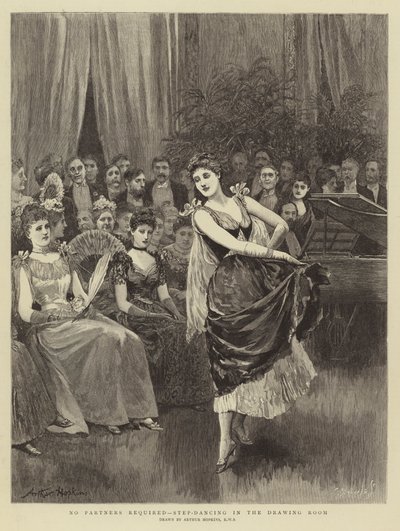Ingen partnere kreves, Step-Dancing i salongen av Arthur Hopkins