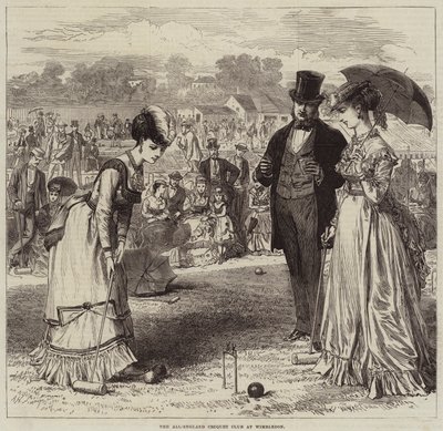 All-England Croquet Club på Wimbledon av Arthur Hopkins