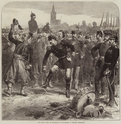 Krigen, Strasbourgs fall, franske fangers avgang av Arthur Hopkins